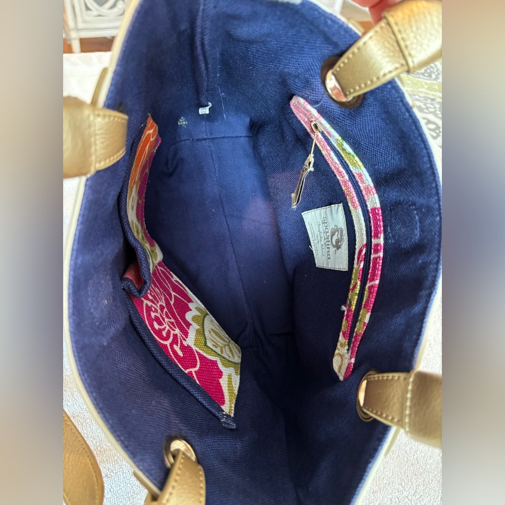 Spartina 449 Purse NWOT Perfect for Spring and Summer BOLD, BEAUTIFUL COLORS! - Picture 8 of 14